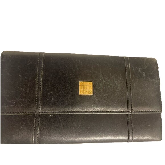 Givenchy Other - Givenchy Bi Fold Wallet Men Black Authentic Leather Card Holder